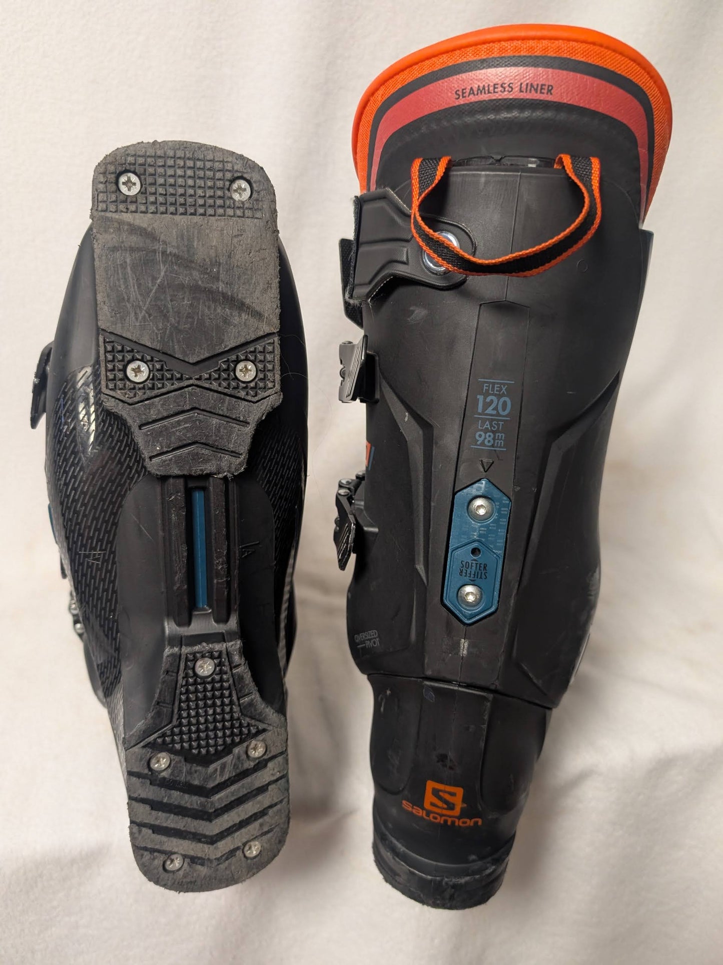 Salomon HD 120 Ski Boots Size 28.5 Color Black Condition Used