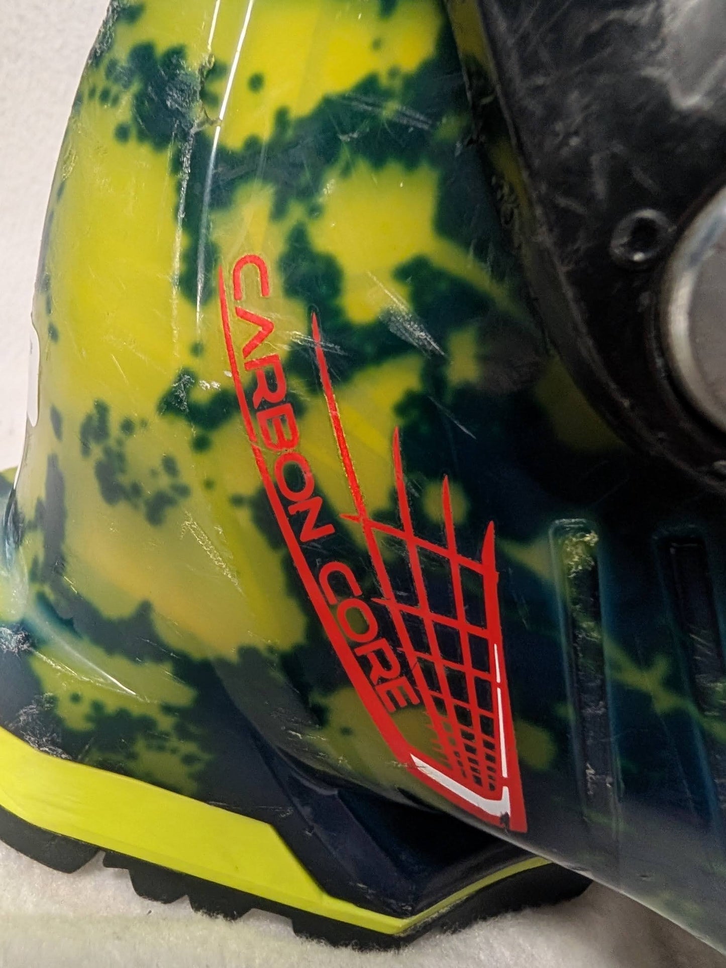 Scarpa AT XC Ski Boots Size 27.5 Yellow Used Randoneé Skimo Touring