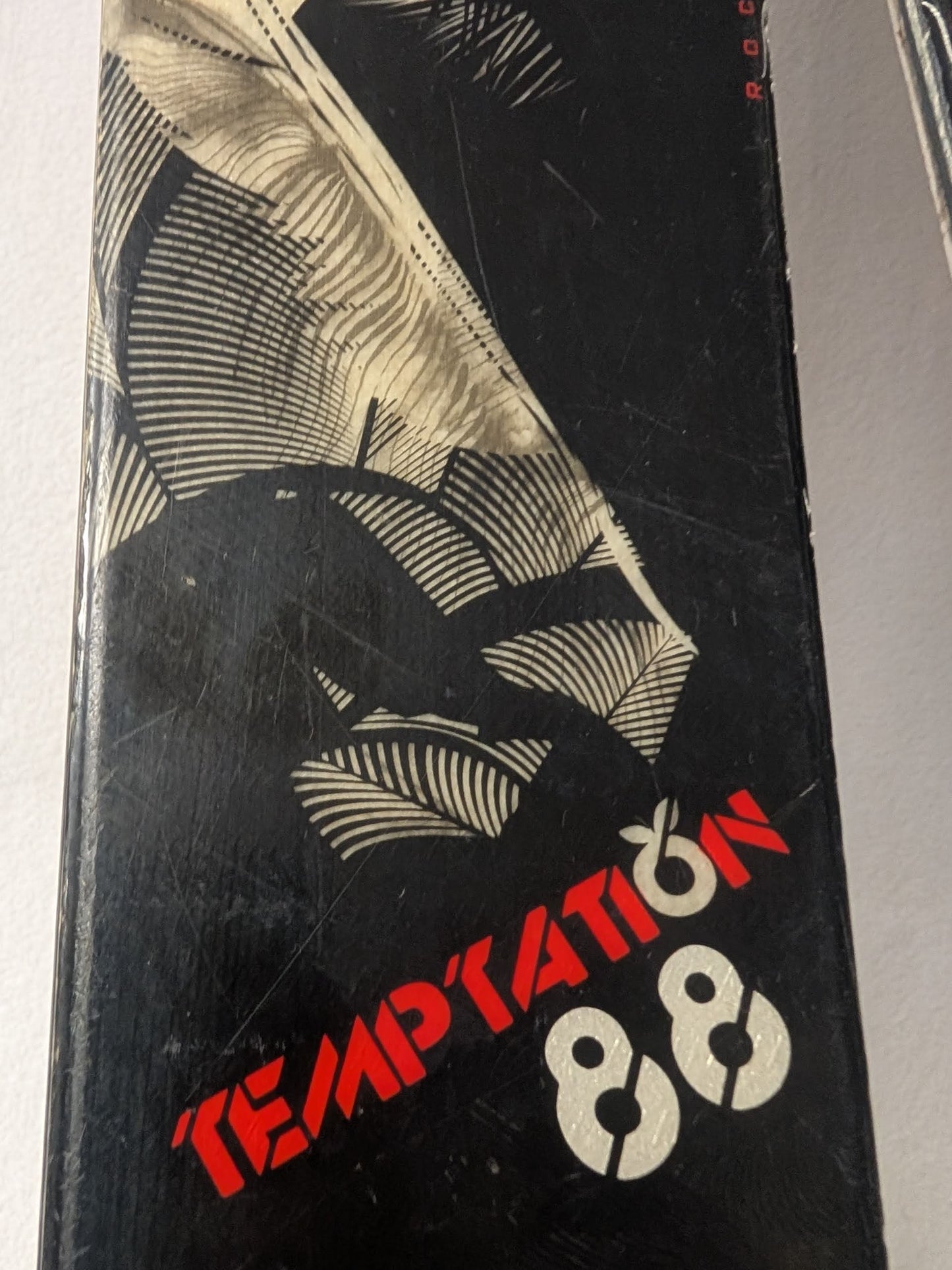 Rossignol Temptation 88 Skis Lord SP Bindings Size 162Cm Color Black Used