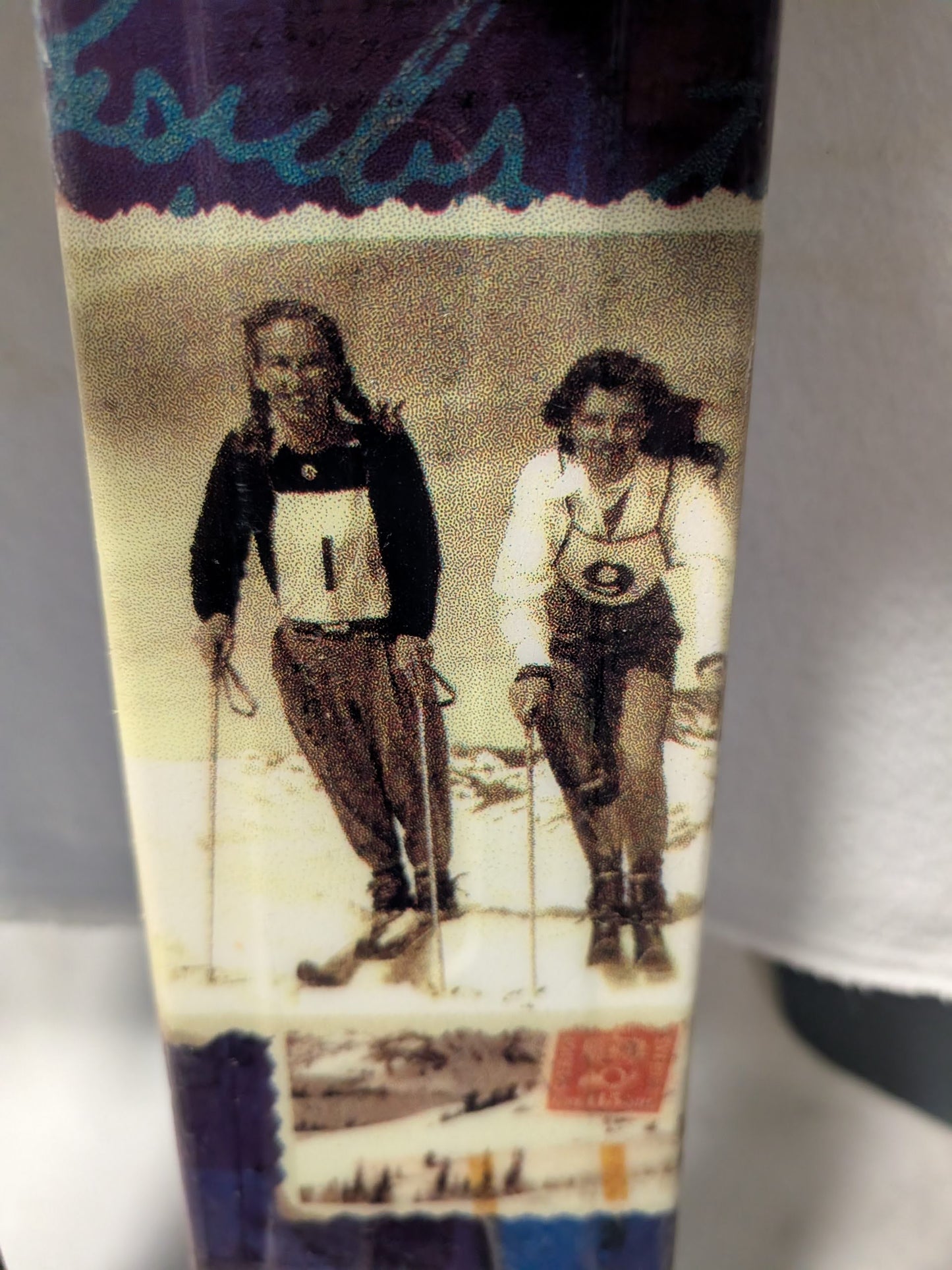 Karhu XC Skis Randonee AT Bindings Size 158 Cm Blue Used