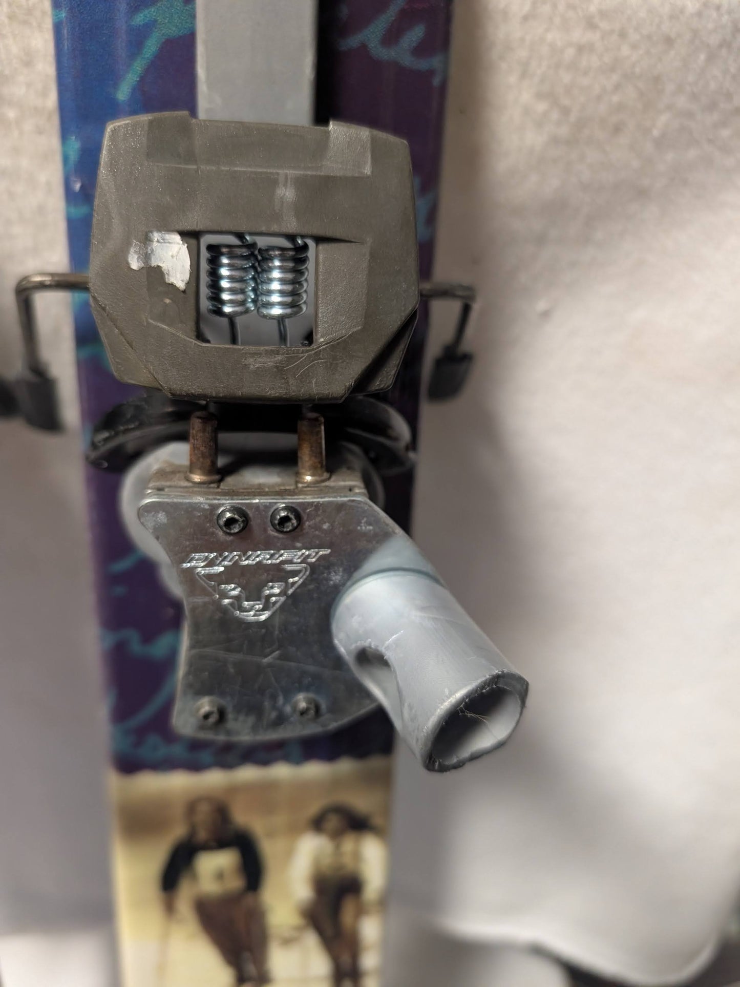 Karhu XC Skis Randonee AT Bindings Size 158 Cm Blue Used