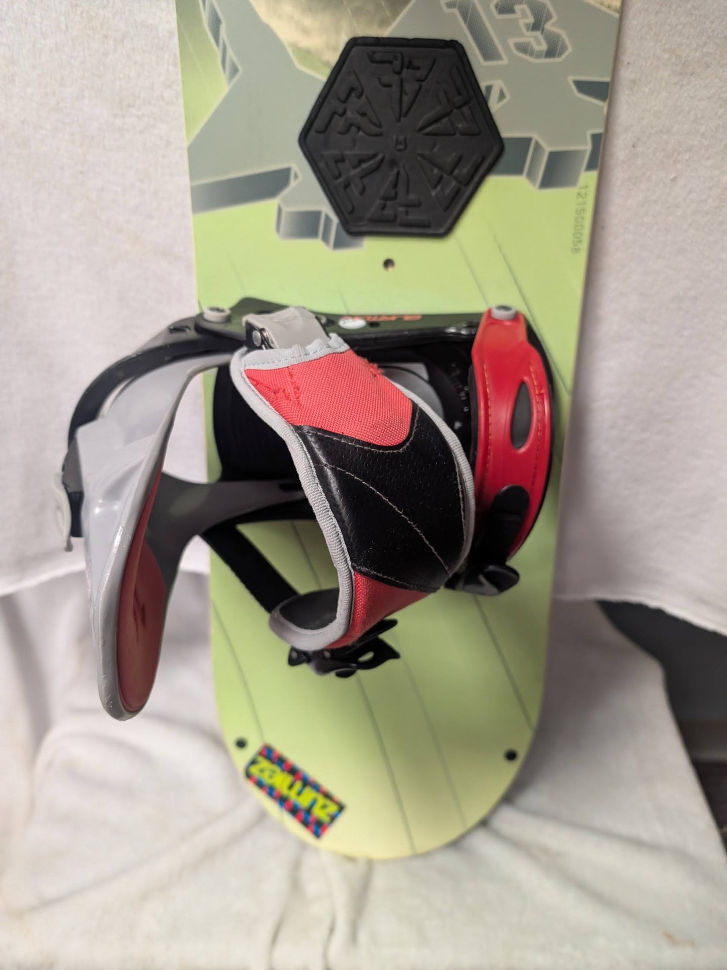 Burton 13 Snowboards Burton Bindings Size 136Cm Color Black Condition Used