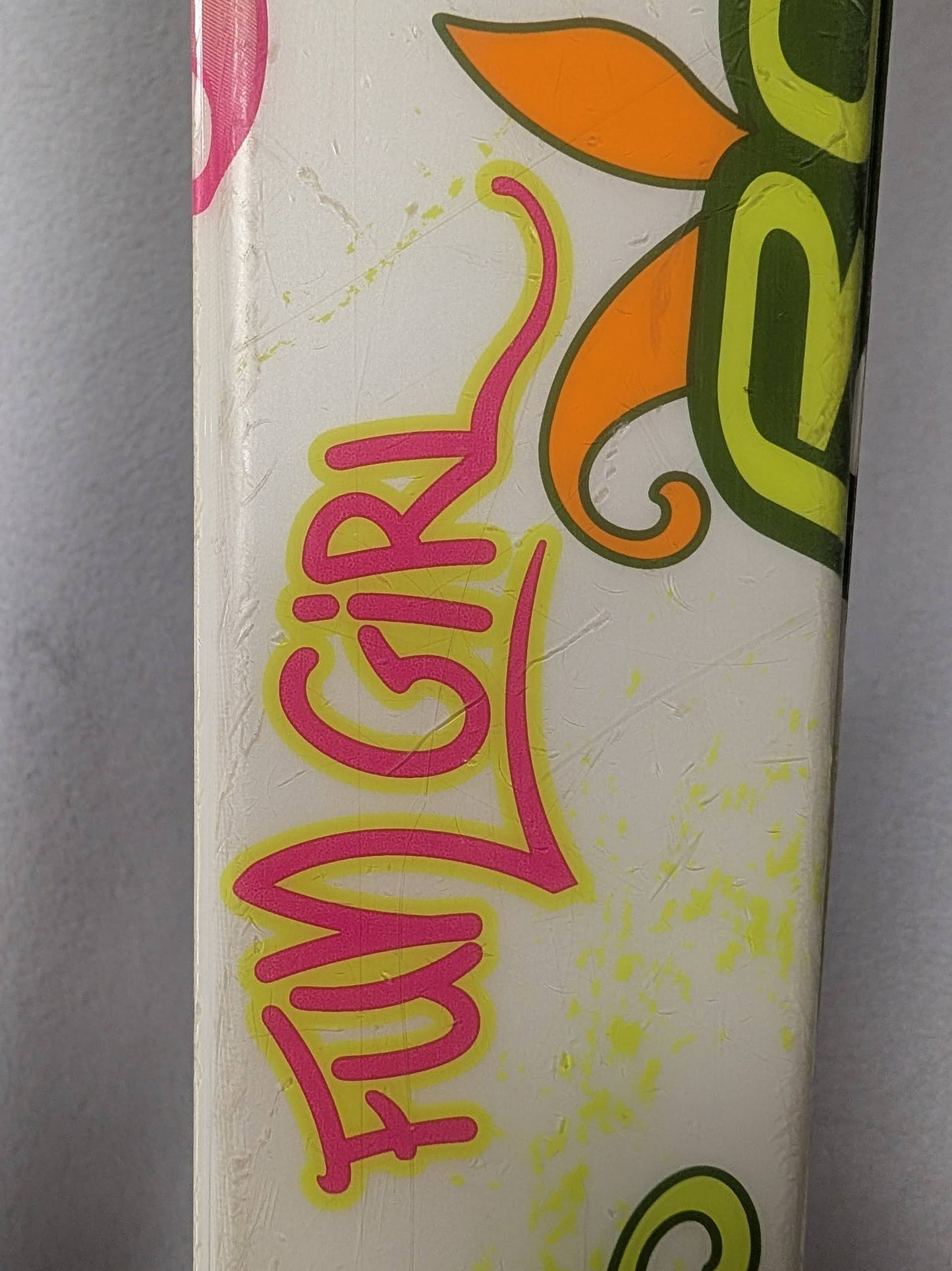 Rossignol Fun Girl Skis Bindings Size 140 Cm White Used