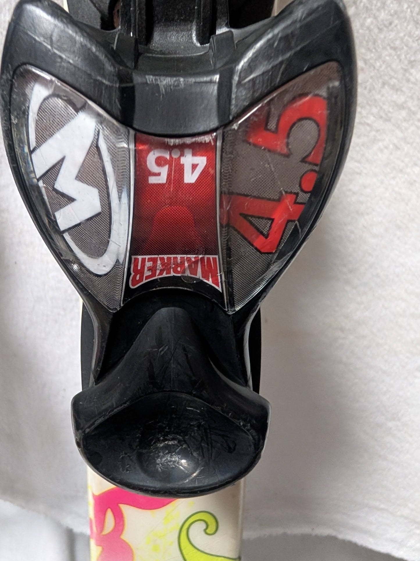 Rossignol Fun Girl Skis Bindings Size 140 Cm White Used