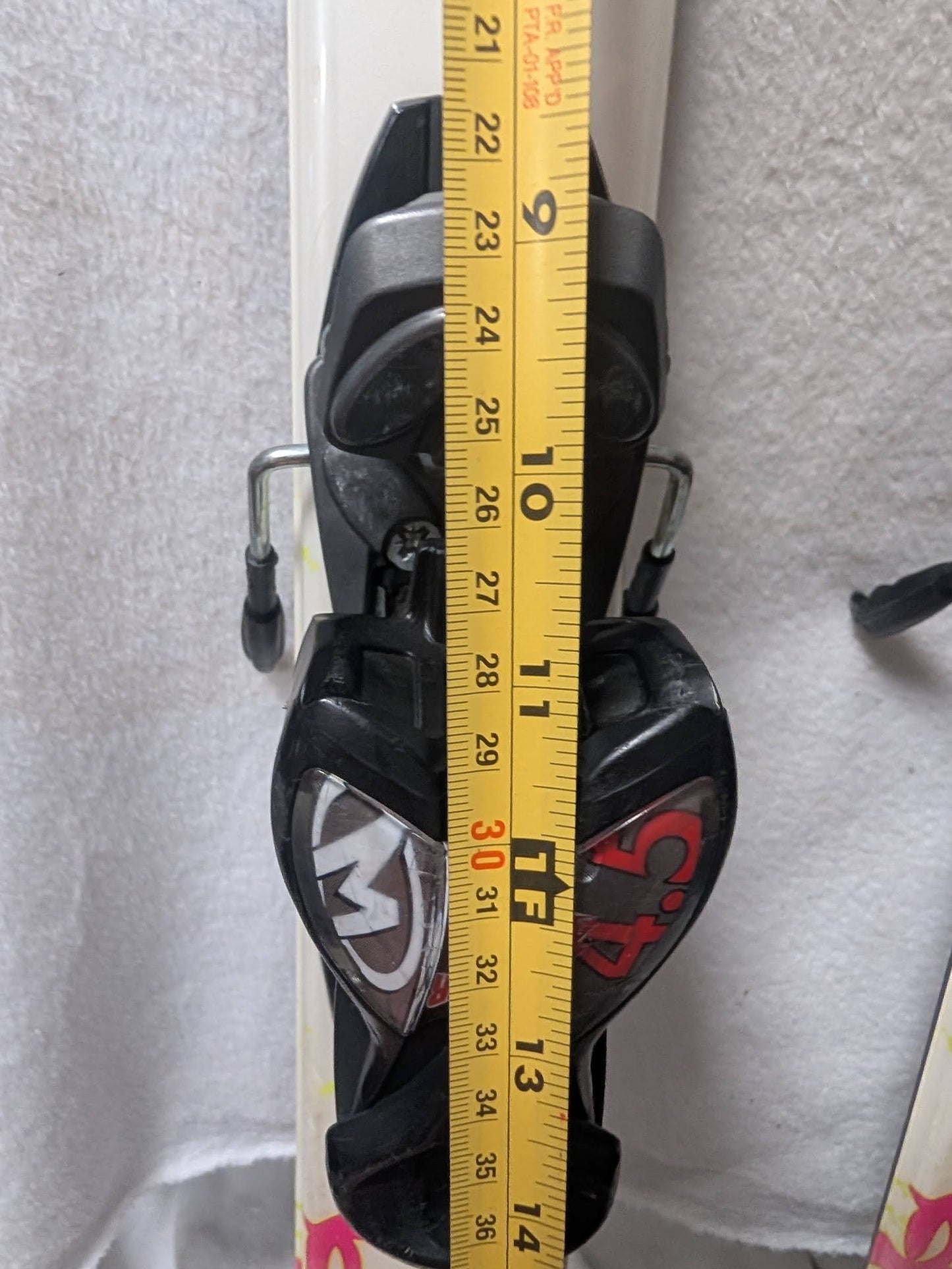 Rossignol Fun Girl Skis Bindings Size 140 Cm White Used