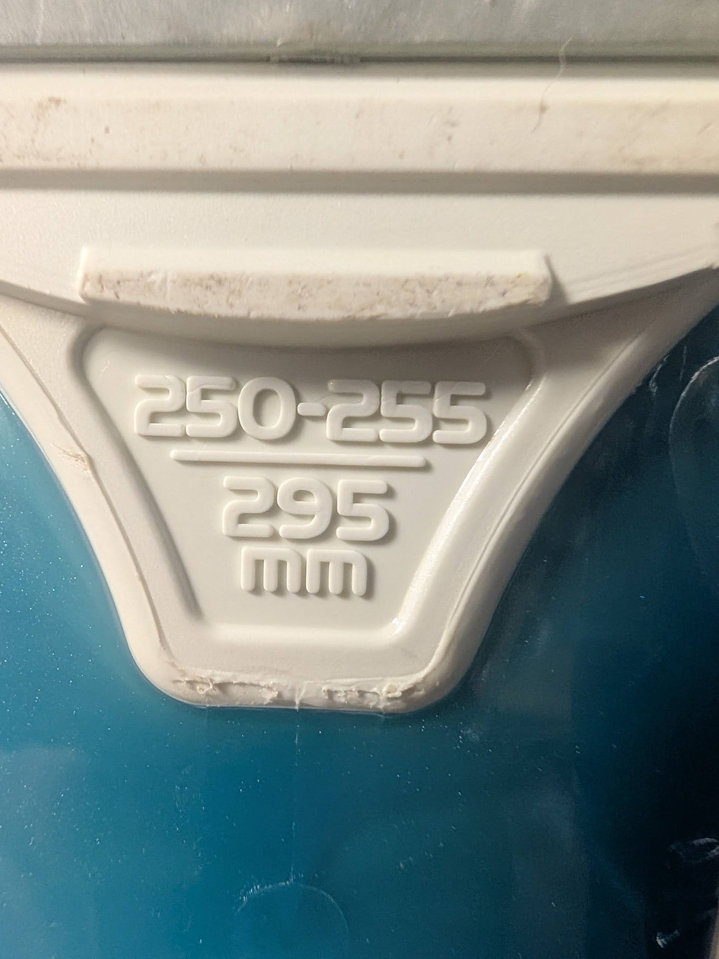 Nordica Olympia Sm10 Women's Ski Boots Size 25.5 Color Blue Condition Used