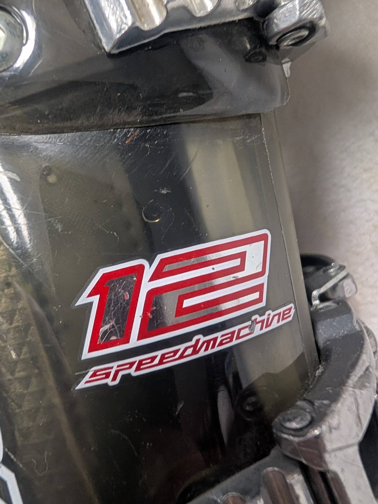 Nordica SpeedMachine 12 Ski Boots Size 29.5 Color Gray Condition Used