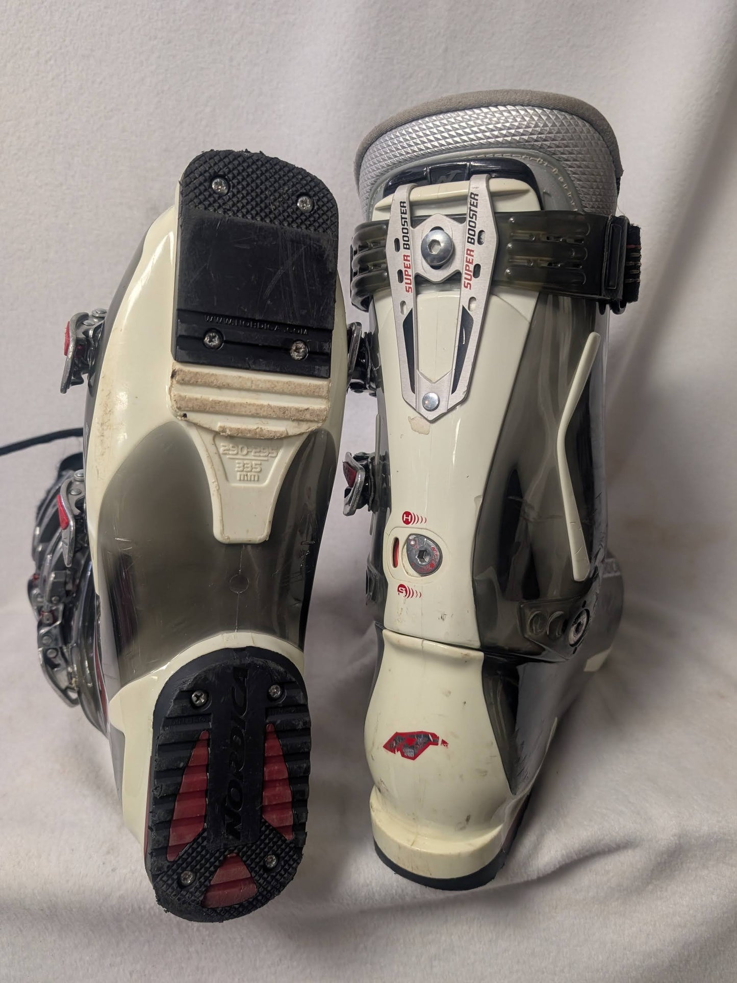 Nordica SpeedMachine 12 Ski Boots Size 29.5 Color Gray Condition Used