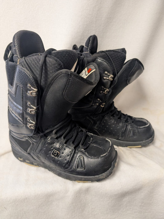 Burton Hail Snowboard Boots Size 9.5 Black Used