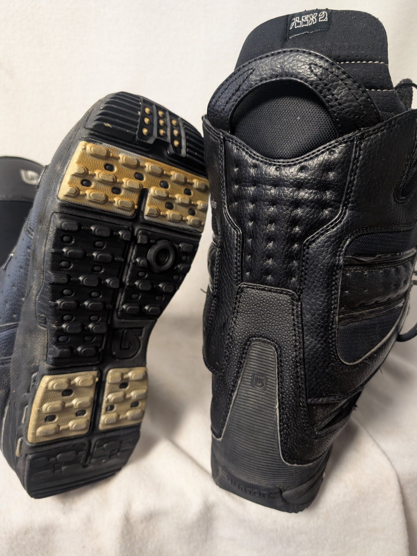 Burton Hail Snowboard Boots Size 9.5 Black Used