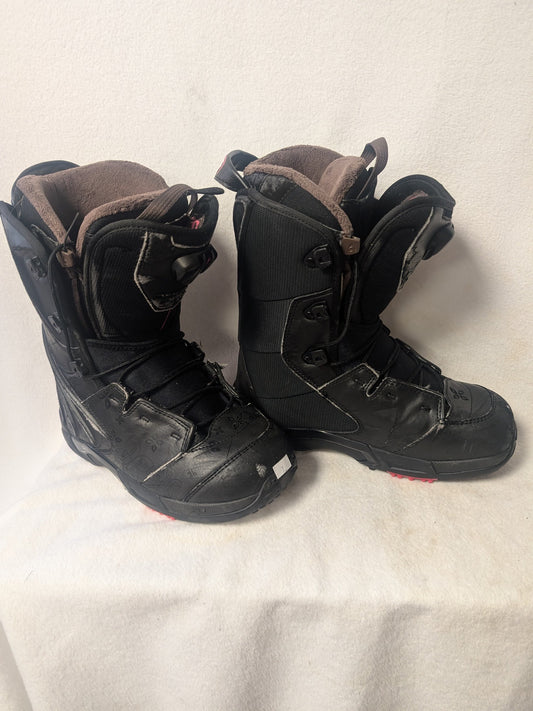 Salomon Optima Snowboard Boots Size 7 Color Black Condition Used