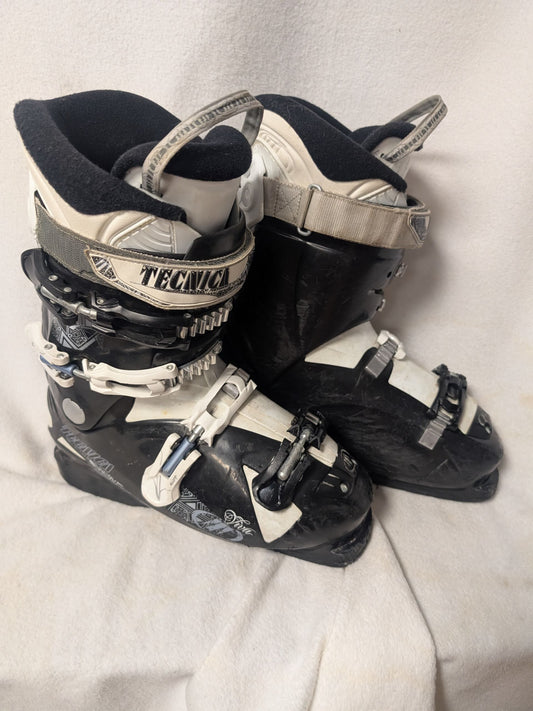 Tecnica Viva Ski Boots Size 26.5 Color Black Used