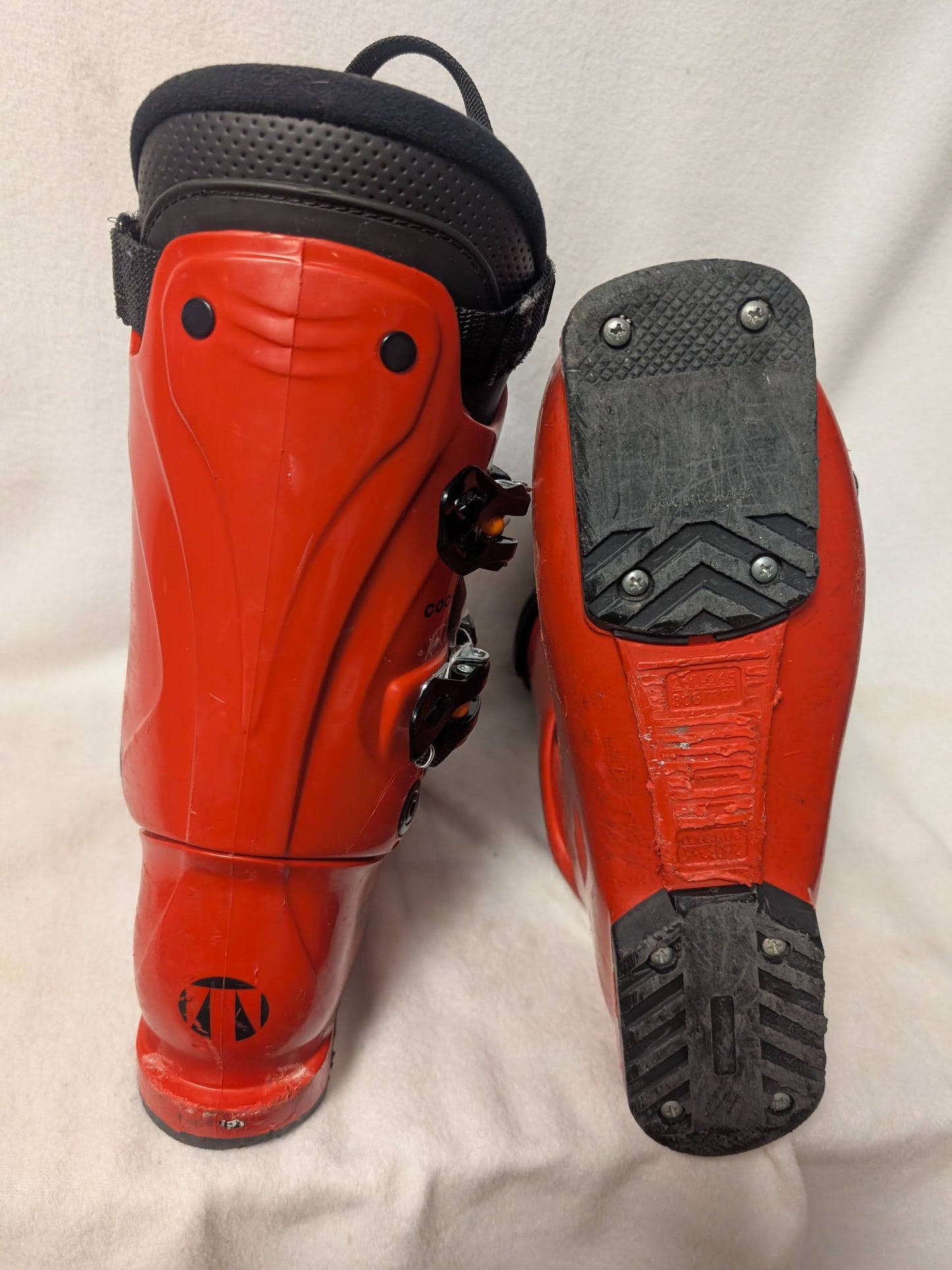 Tecnica Cochise Jr Ski Boots Size 26.5 Color Orange Condition Used