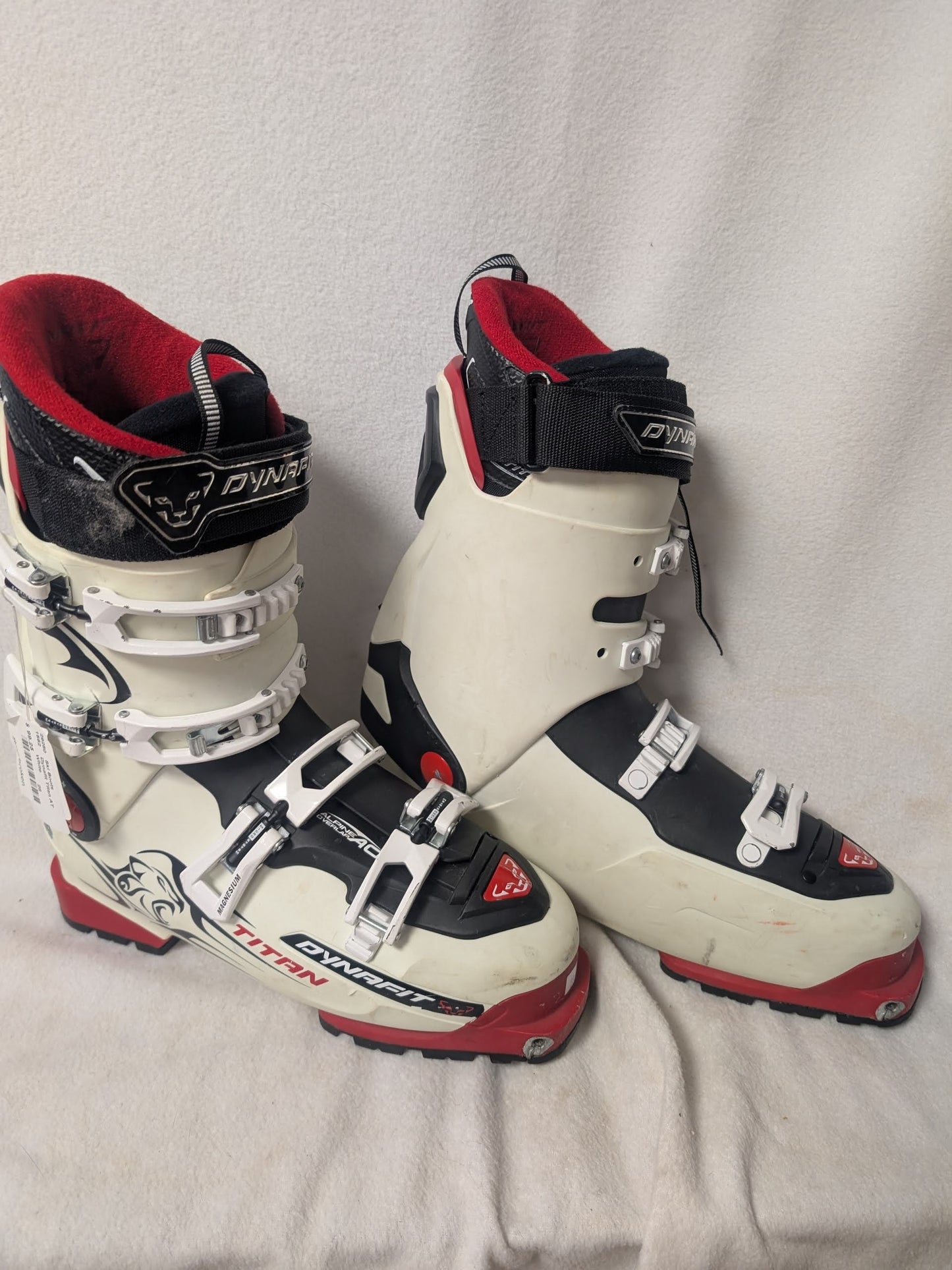 Dynafit Titan AT XC Ski Boots Size 28 Color White Condition Used