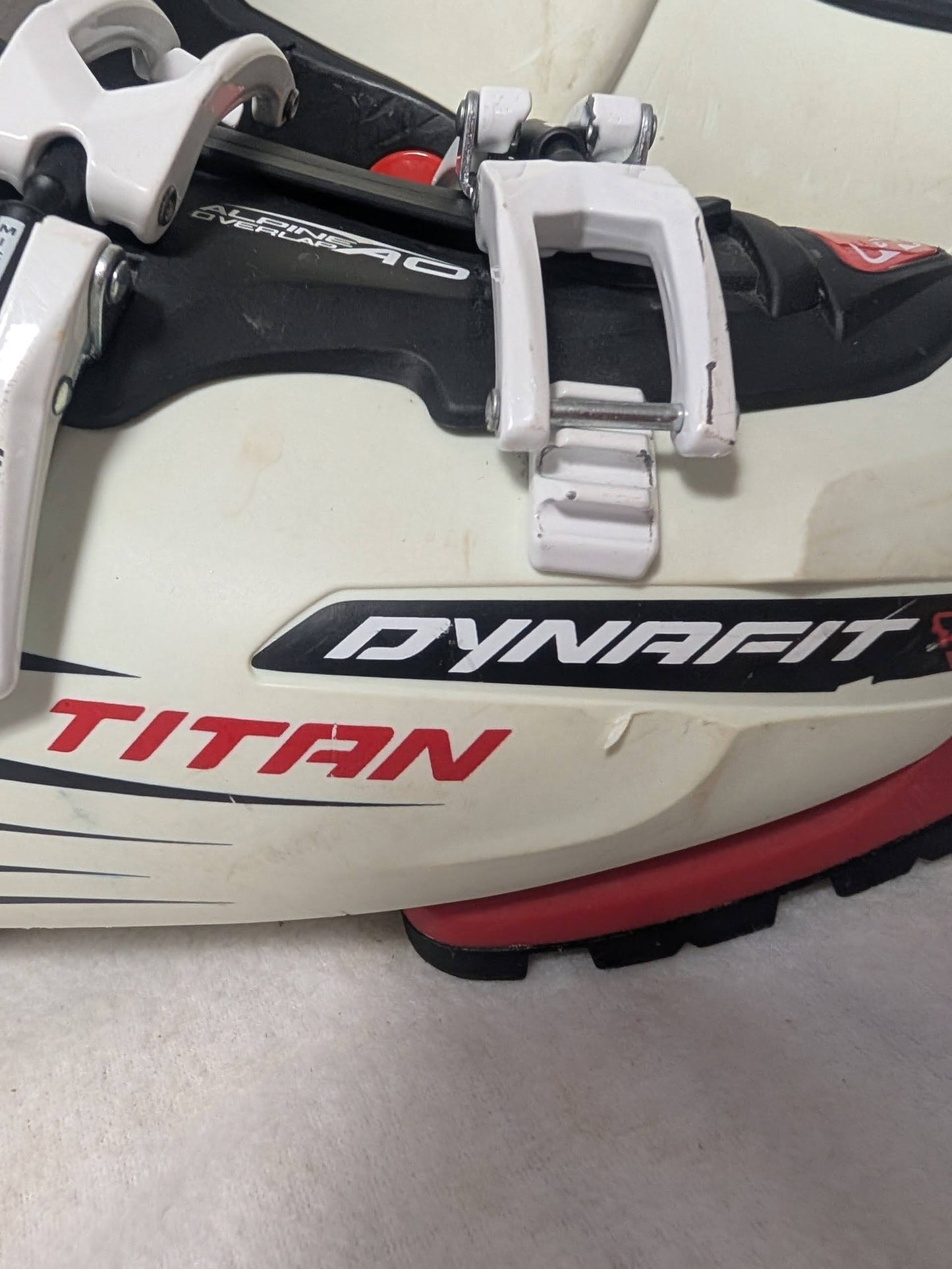 Dynafit Titan AT XC Ski Boots Size 28 Color White Condition Used