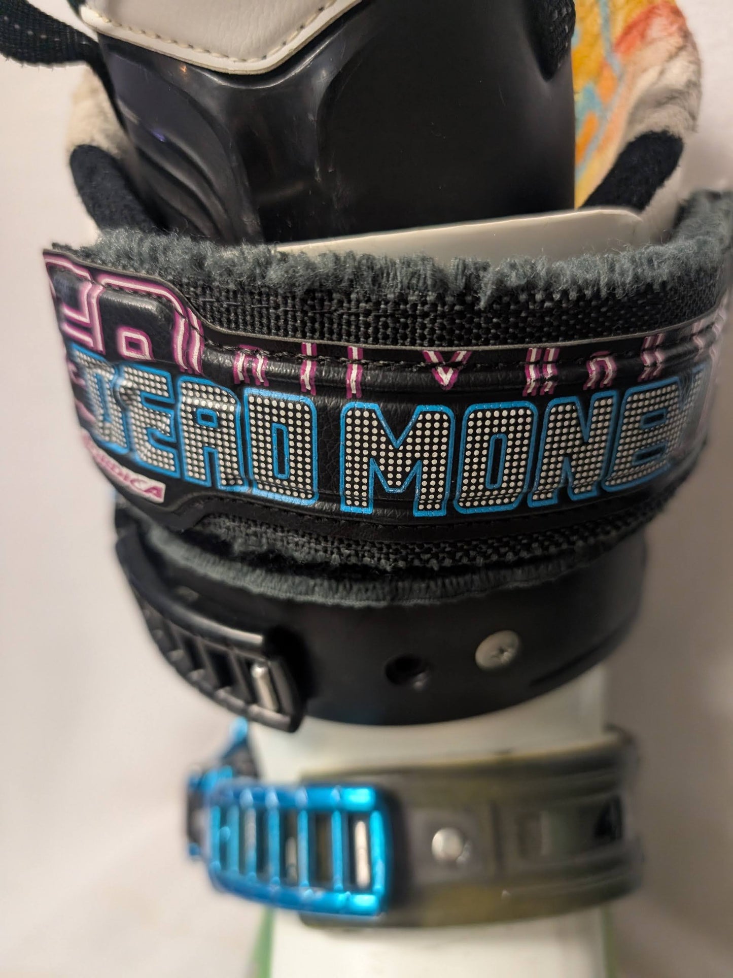 Nordica Dead Money Ski Boots Size 27.5 Color Green Condition Used