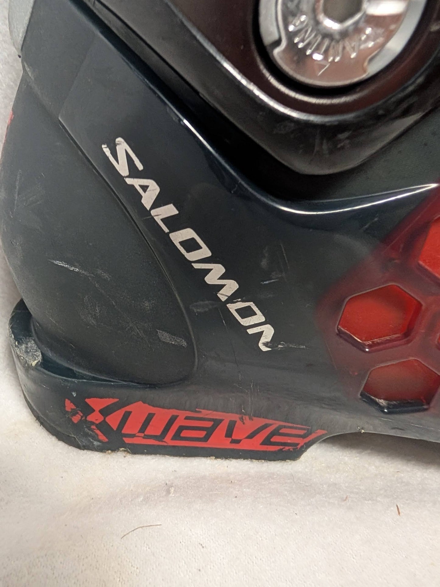 Salomon XWave Ski Boots Size 27 Color Black Condition Used