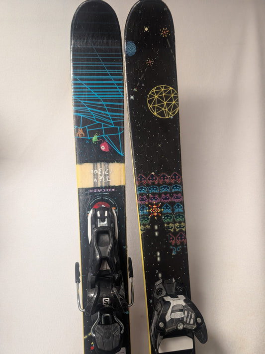 JSkis Arcade Salomon Warden 11 Bindings Size 150 Black Used