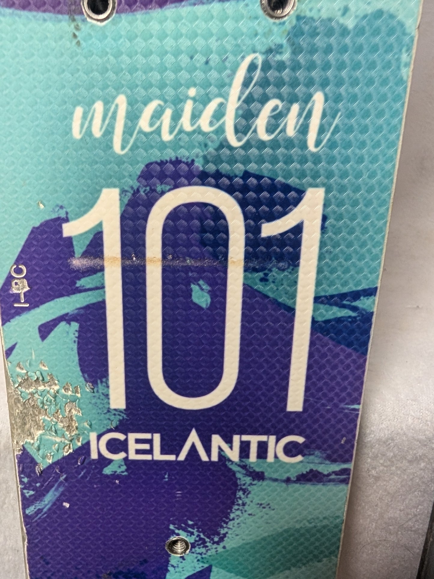 Icelantic Maidan Skis No Bindings Size 155 Cm Blue Used