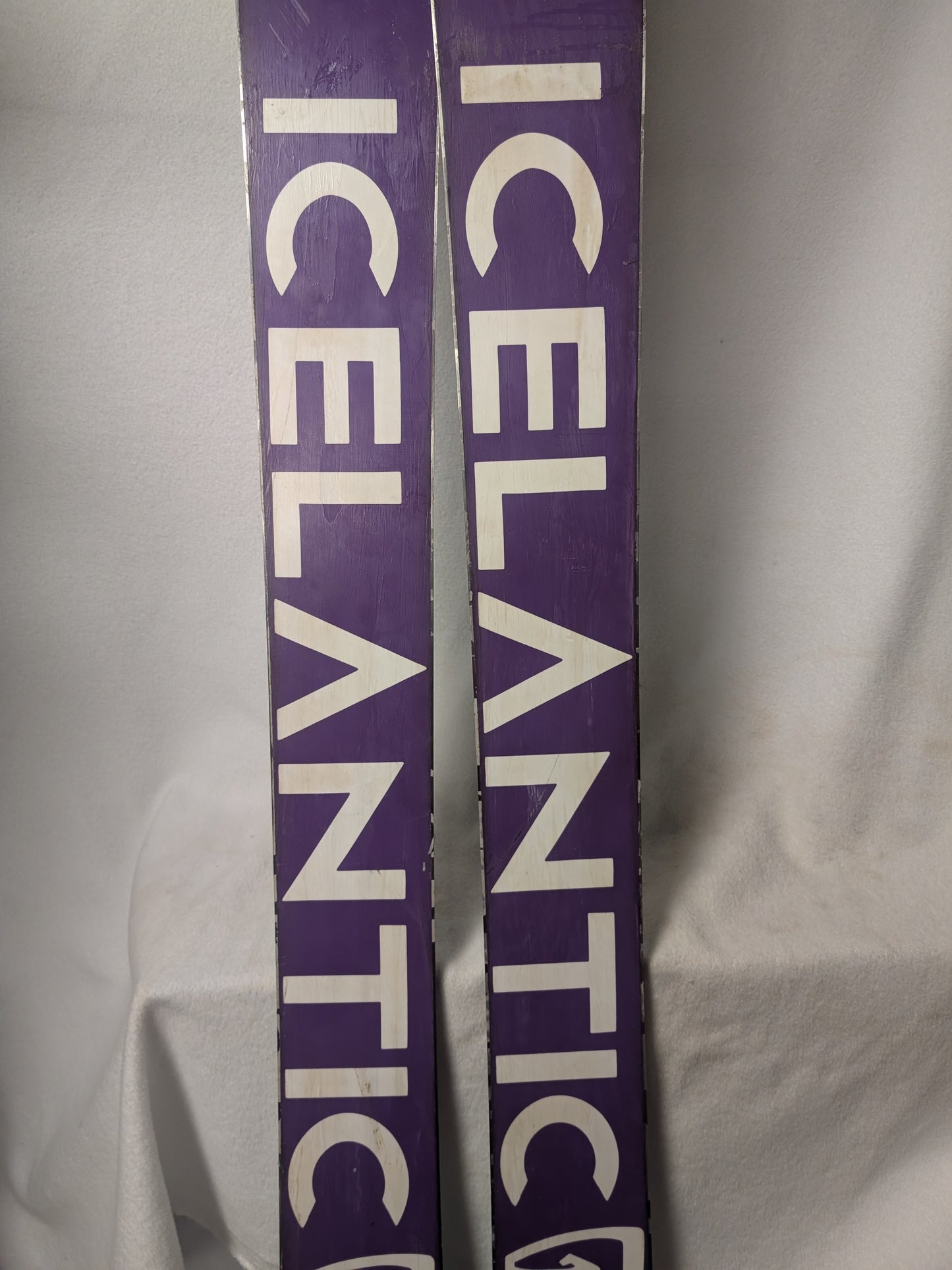 Icelantic Maidan Skis No Bindings Size 155 Cm Blue Used