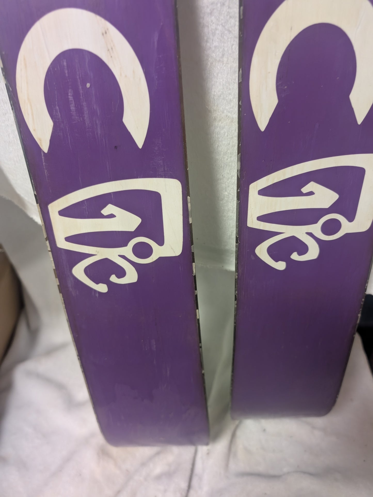 Icelantic Maidan Skis No Bindings Size 155 Cm Blue Used