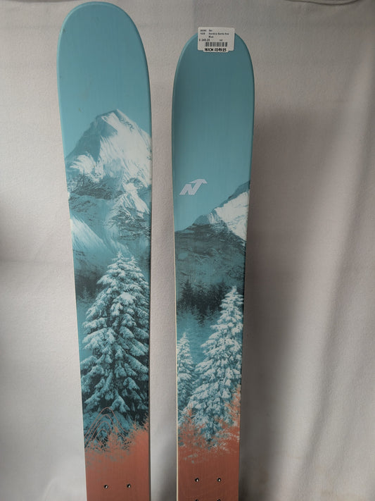 Nordica Santa Ana Skis No Bindings Size 161 Cm Blue Used