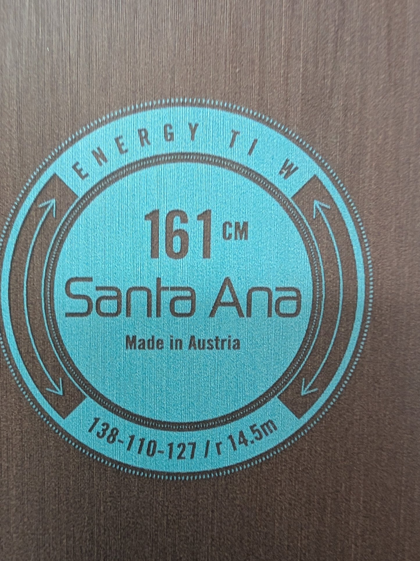 Nordica Santa Ana Skis No Bindings Size 161 Cm Blue Used