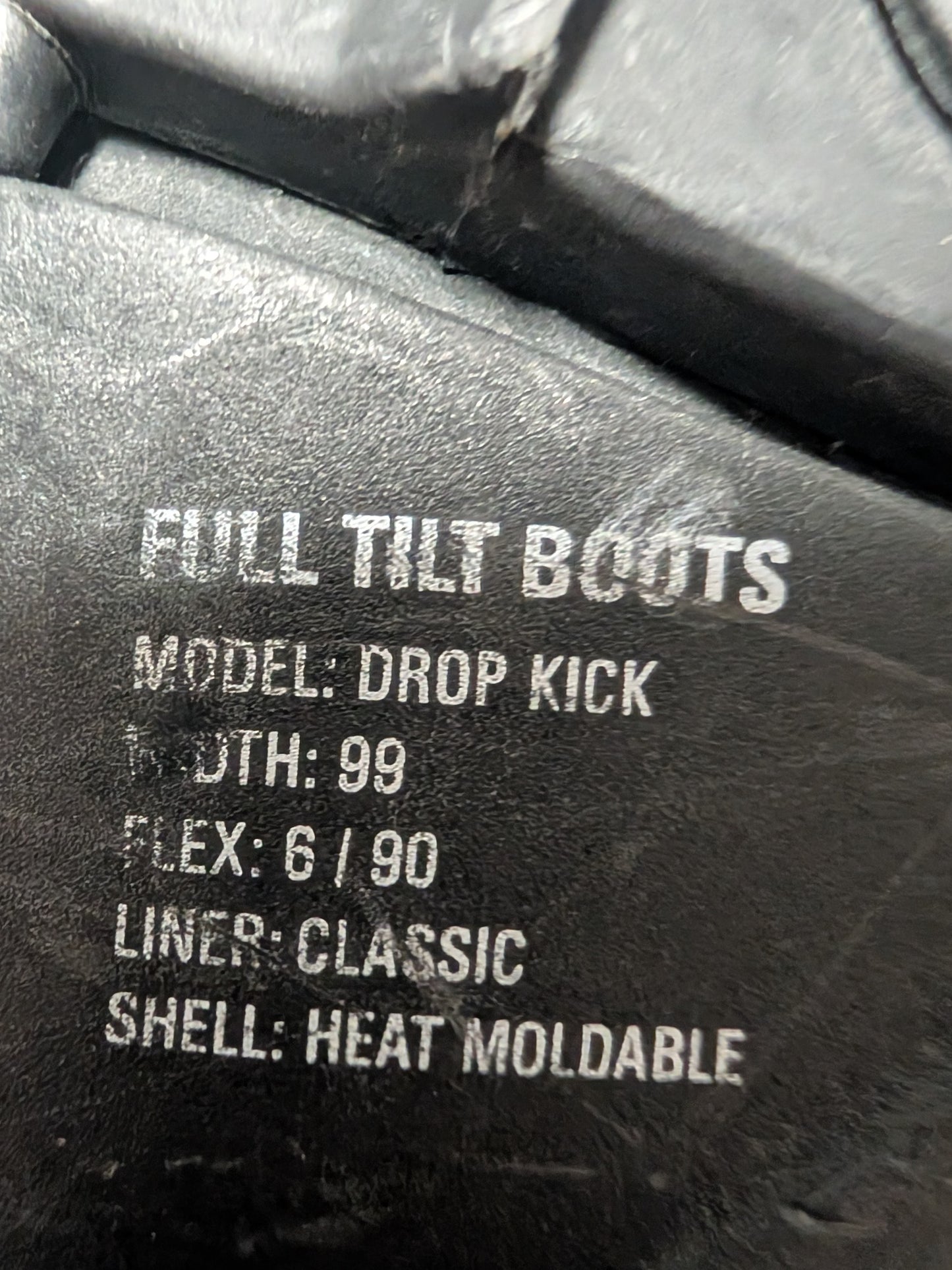 Full Tilt Stunt Crew Ski Boots Size 28.5 Color Black Condition Used