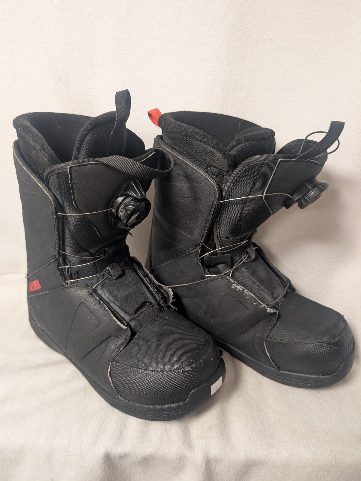 Salomon Faction RTL Boa Snowboard Boots Size 9.5 Black Used