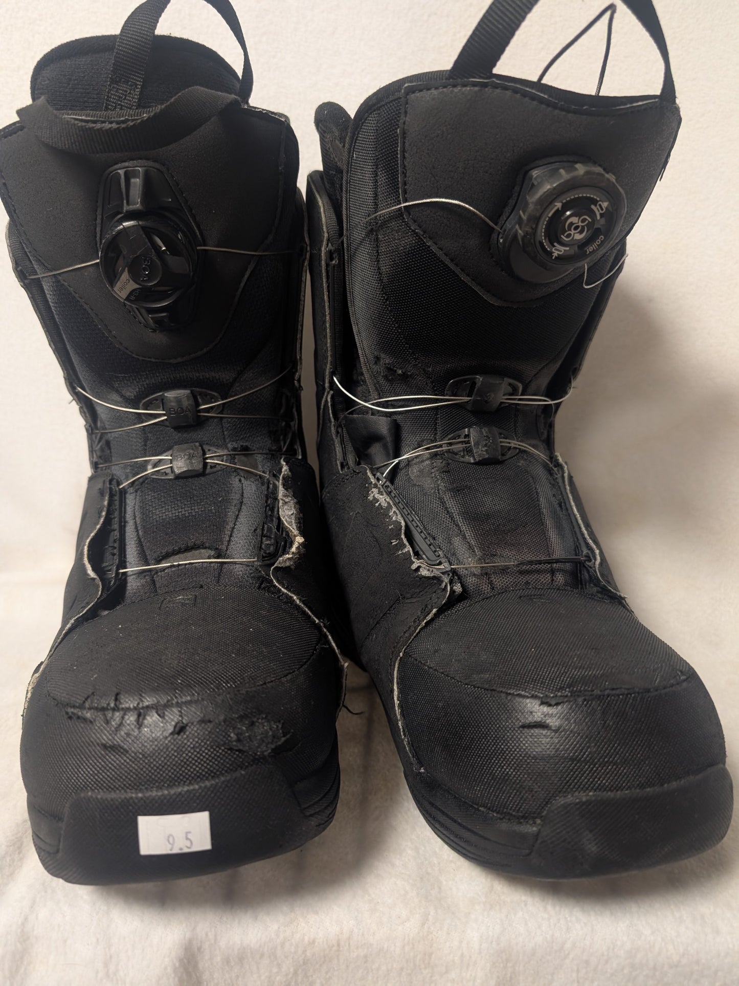 Salomon Faction RTL Boa Snowboard Boots Size 9.5 Black Used