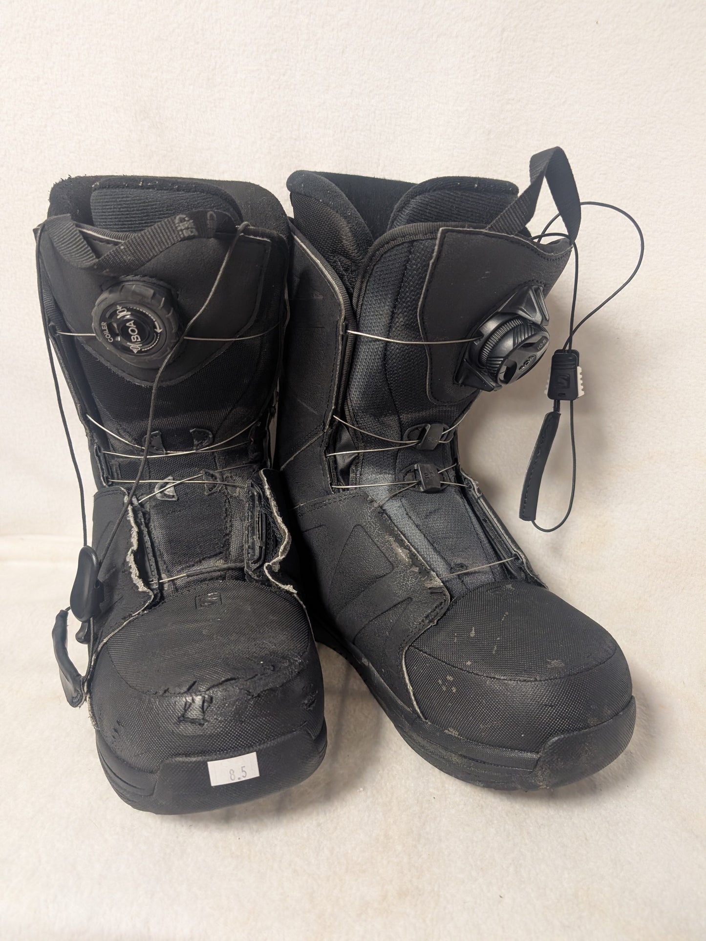 Salomon Faction RTL Boa Snowboard Boots Size 8.5 Black Used