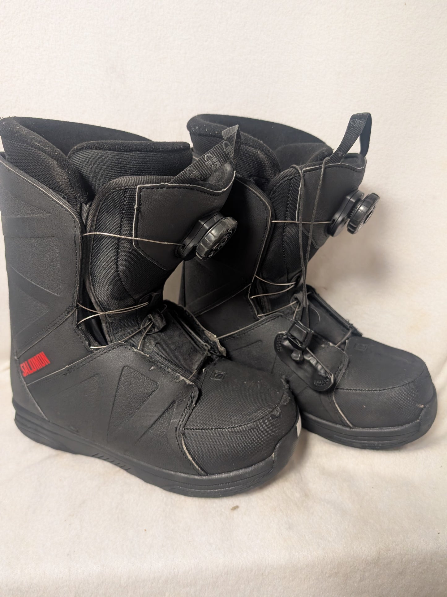 Salomon Faction RTL Boa Snowboard Boots Size 7 Black Used