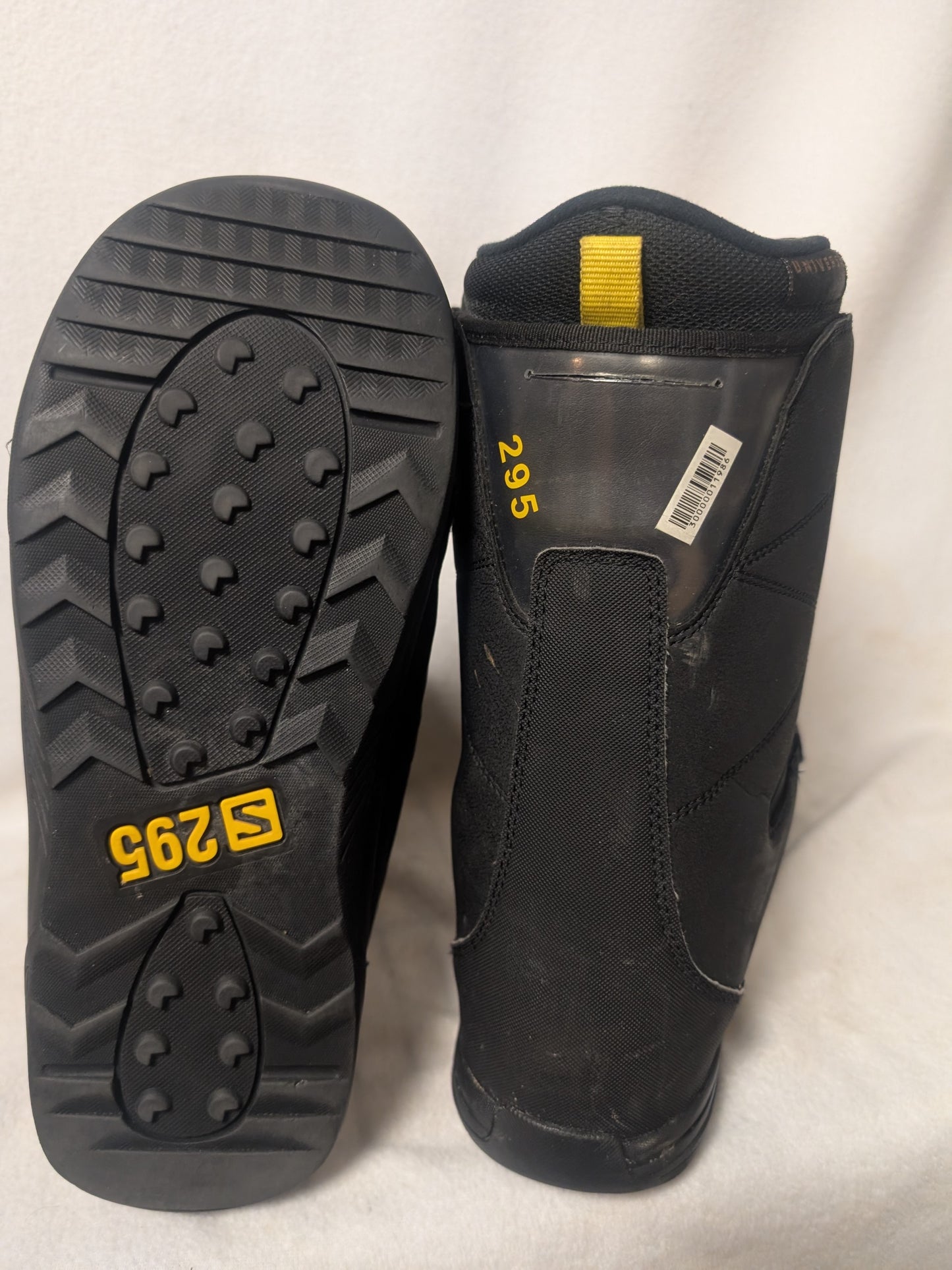 Salomon Faction RTL Boa Snowboard Boots Size 11.5 Black Used