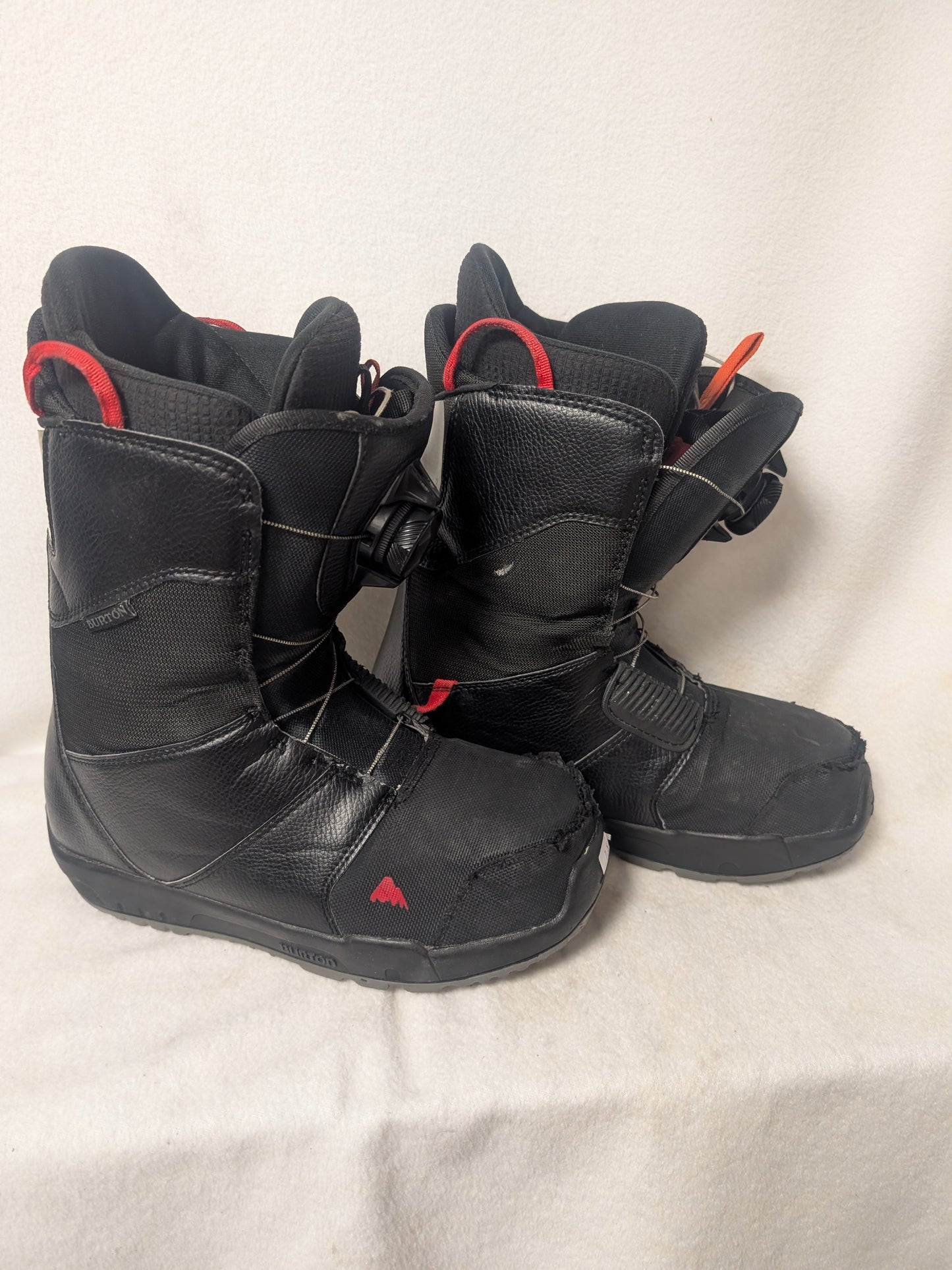 Burton Boa Progression Snowboard Boots Size 7.5 Black Used