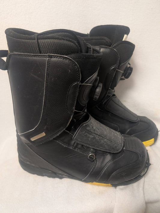 Rossignol Excite Boa Shield Snowboard Boots Size 12 Color Black Condition Used