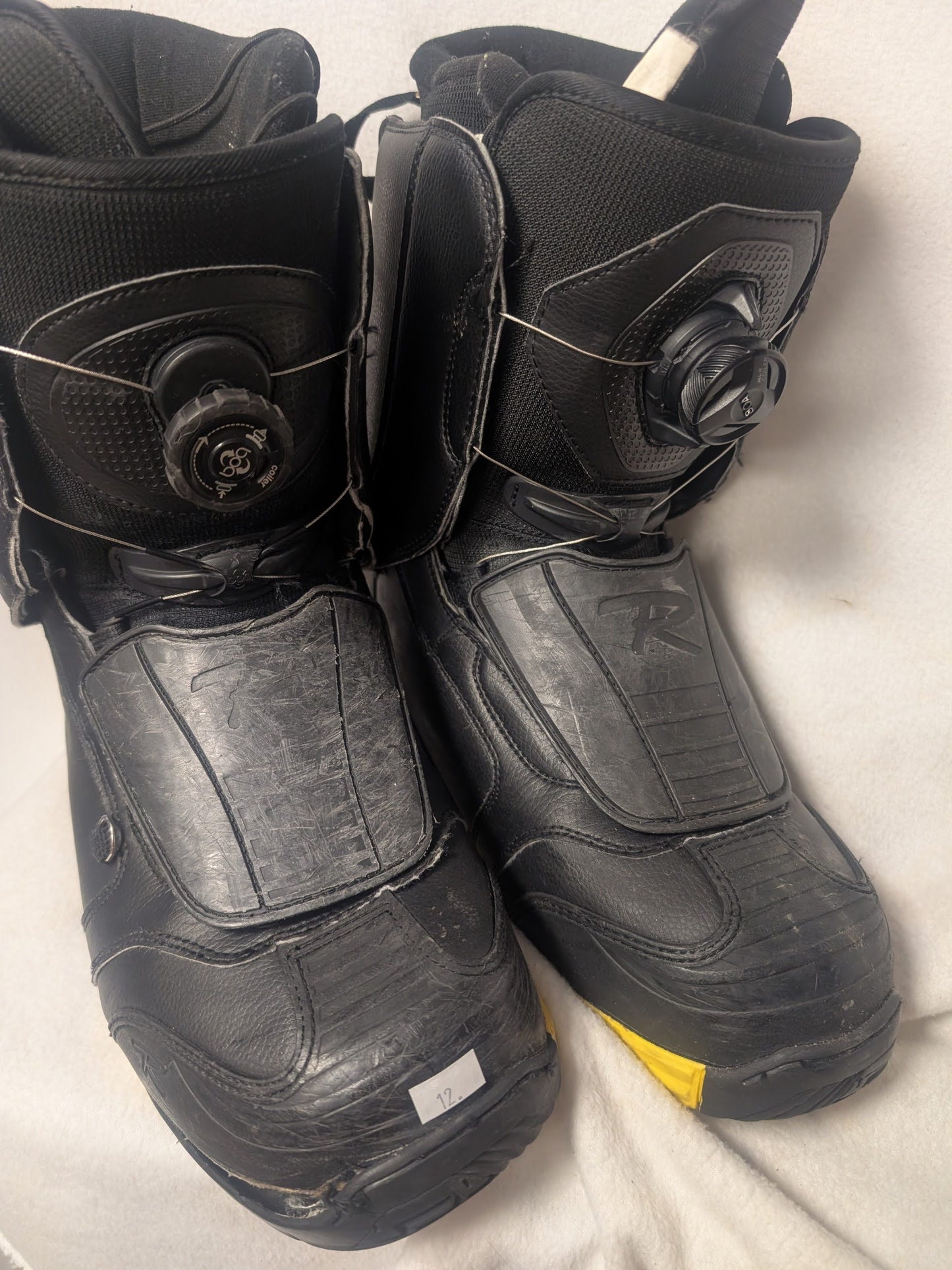 Rossignol Excite Boa Shield Snowboard Boots Size 12 Color Black Condition Used