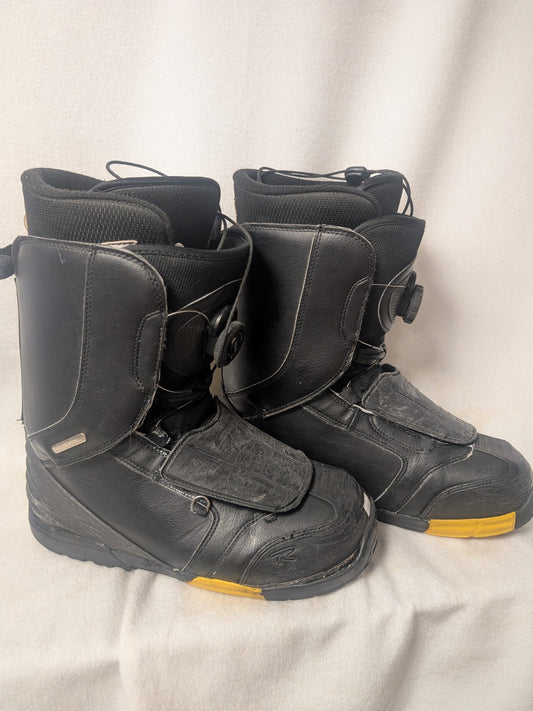 Rossignol Excite Boa Shield Snowboard Boots Size 12 Color Black Condition Used