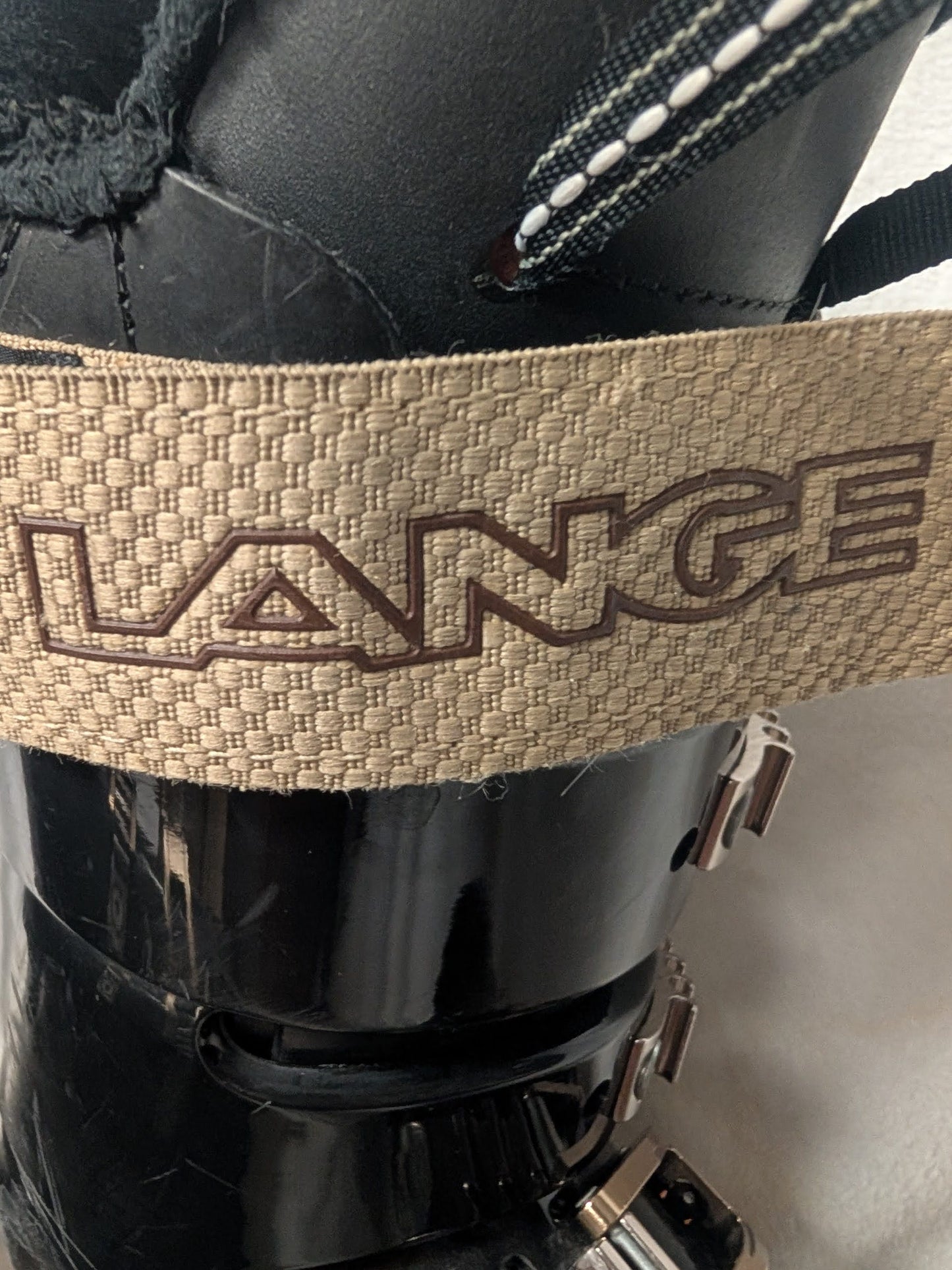 Lange Banshe Women's Ski Boots Size 24? Color Brown Condition Used