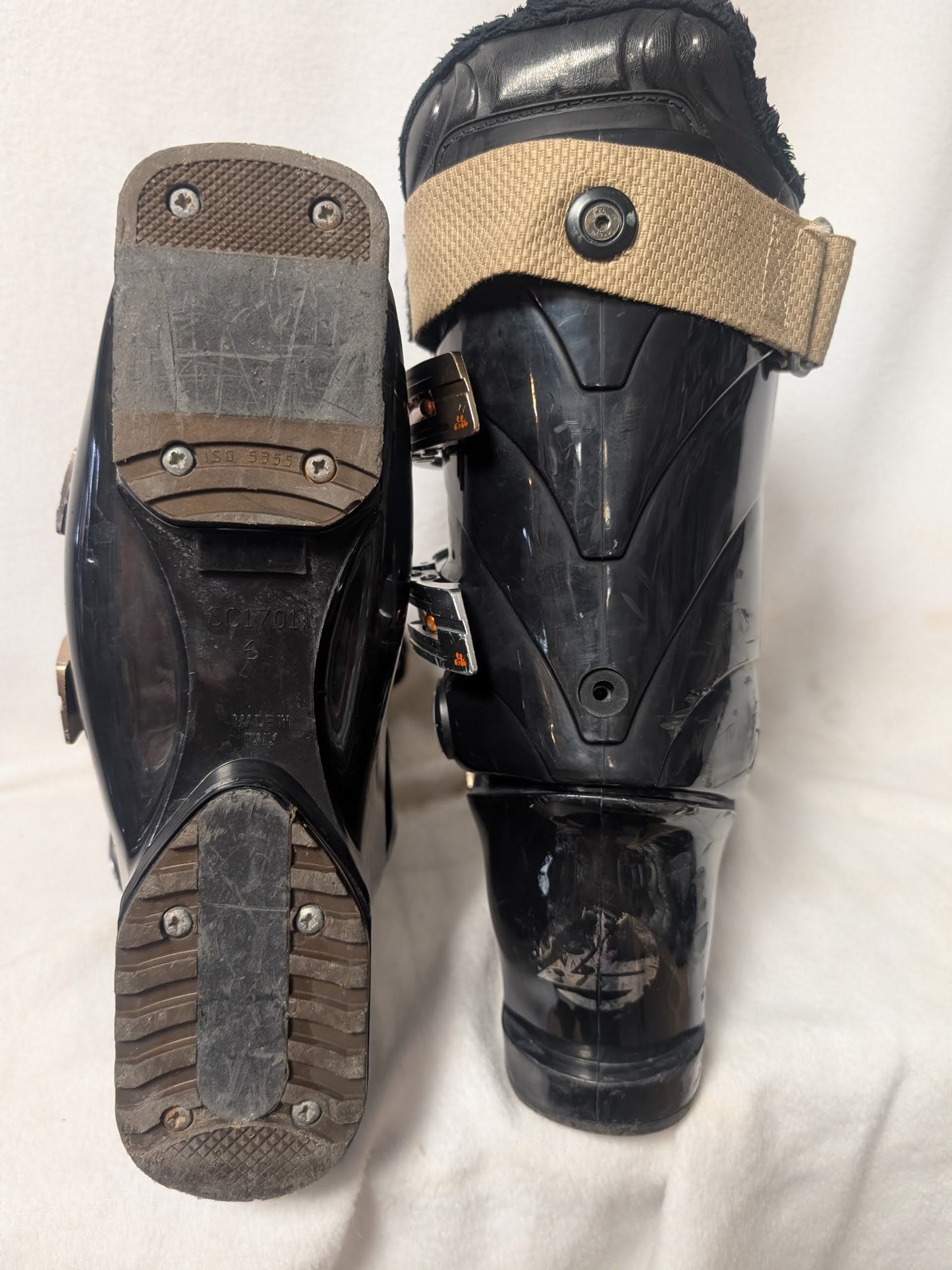 Lange Banshe Women's Ski Boots Size 24? Color Brown Condition Used