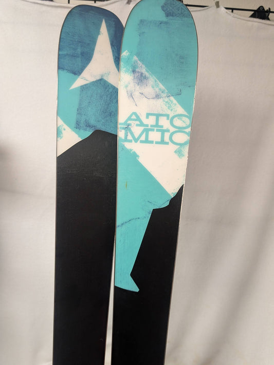 Atomic Vantage Carbon Mesh Skis Marker Squire Bindings Size 162 Cm Blue Used