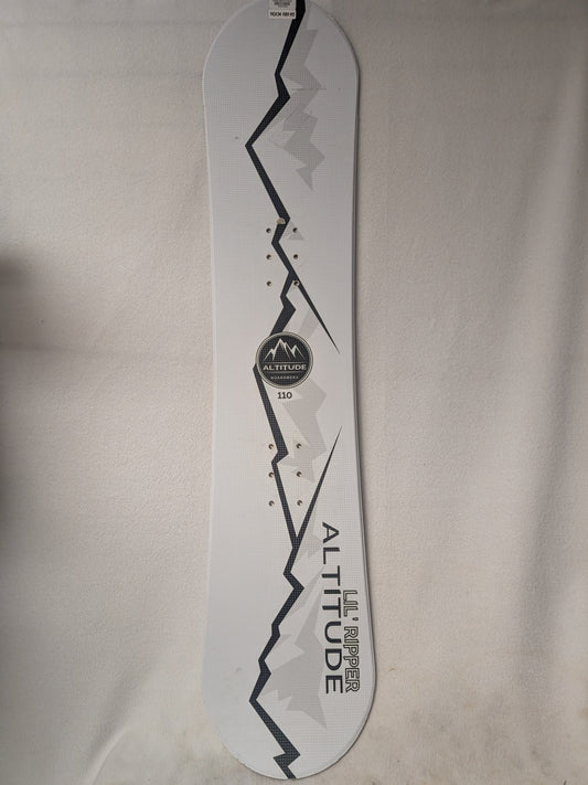 Altitude Snowboards Boardwerx Bindings Size 110 Cm Color White Condition Used