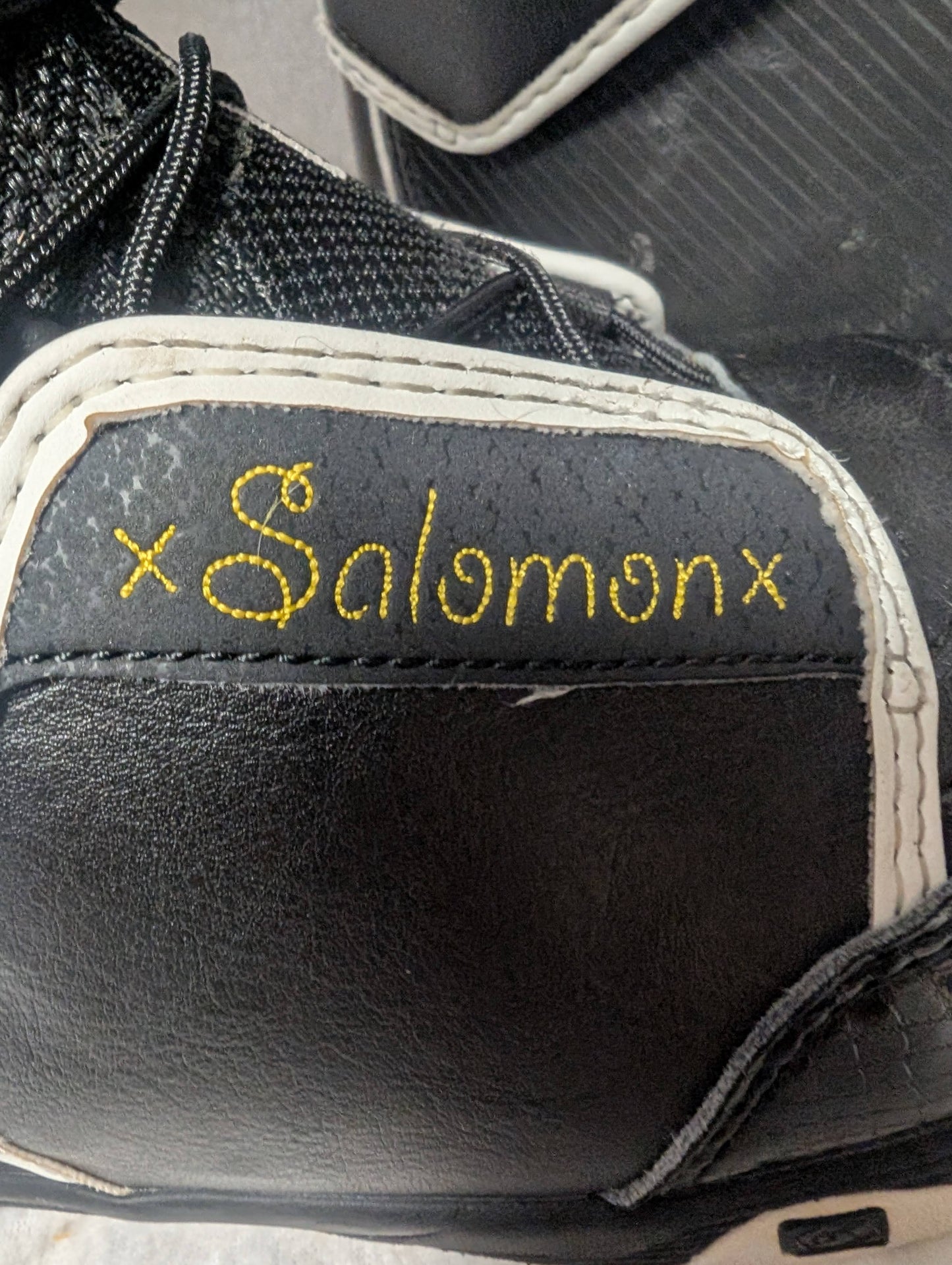 Salomon Kiana Snowboard Boots Size 6.5 Color Black Condition Used Women