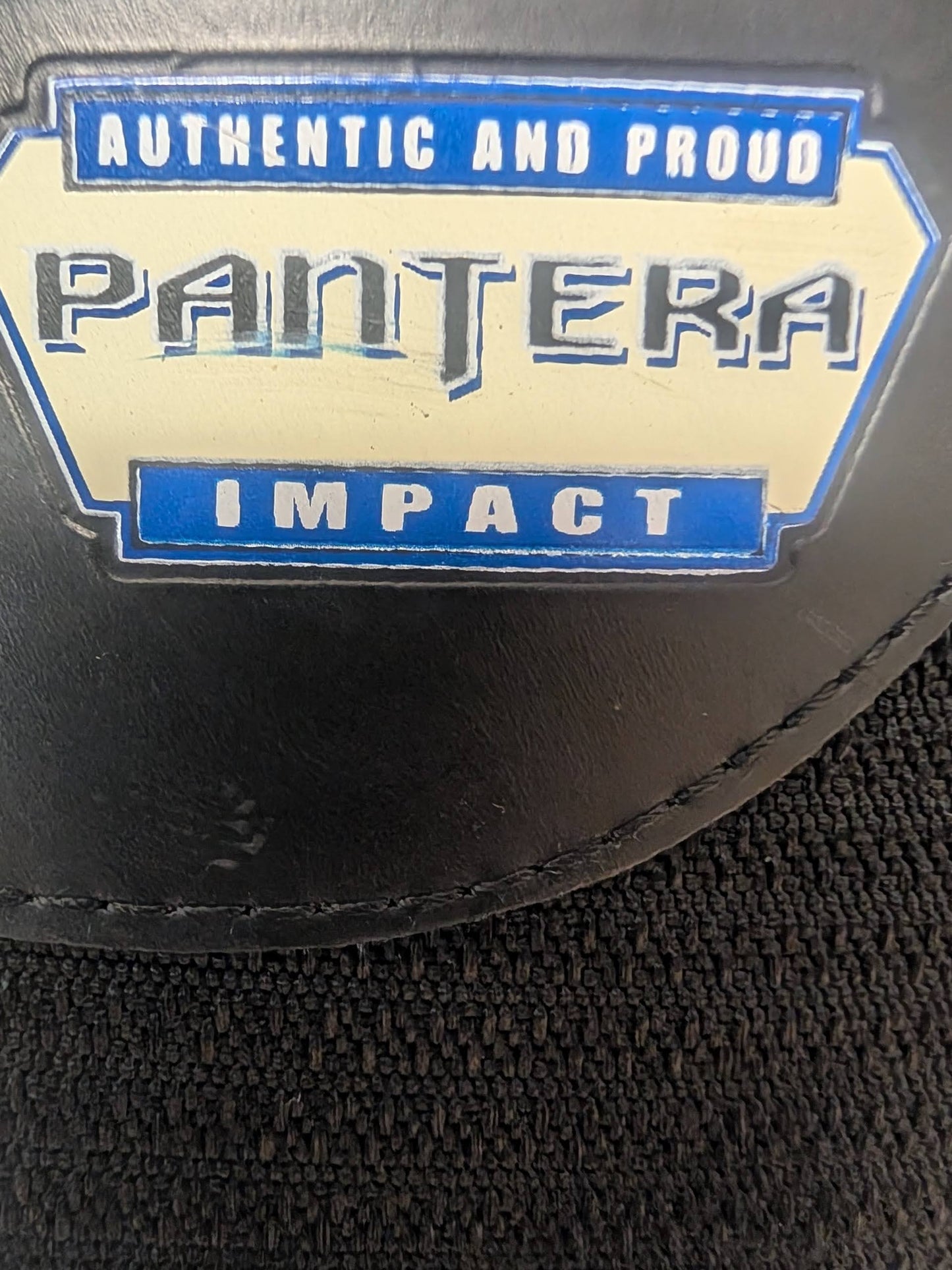 Bauer Impact Pantera Hockey Ice Skates Size 7 Color Black Used