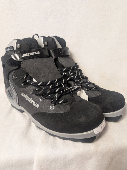 Alpina NNN BC Ski Boots Size 31 EU 48 Color Black Condition Used XC