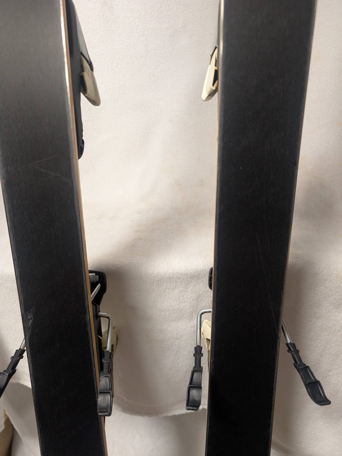 K2 Burnin Luv Skis w/Marker Bindings Size 156 Cm Color Red Used