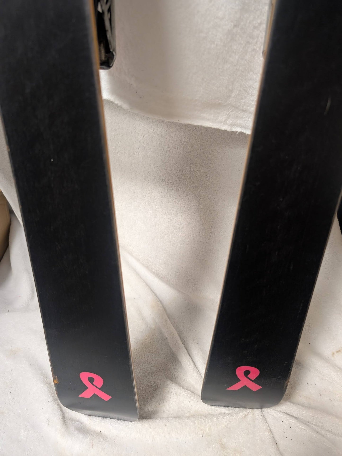 K2 Burnin Luv Skis w/Marker Bindings Size 156 Cm Color Red Used