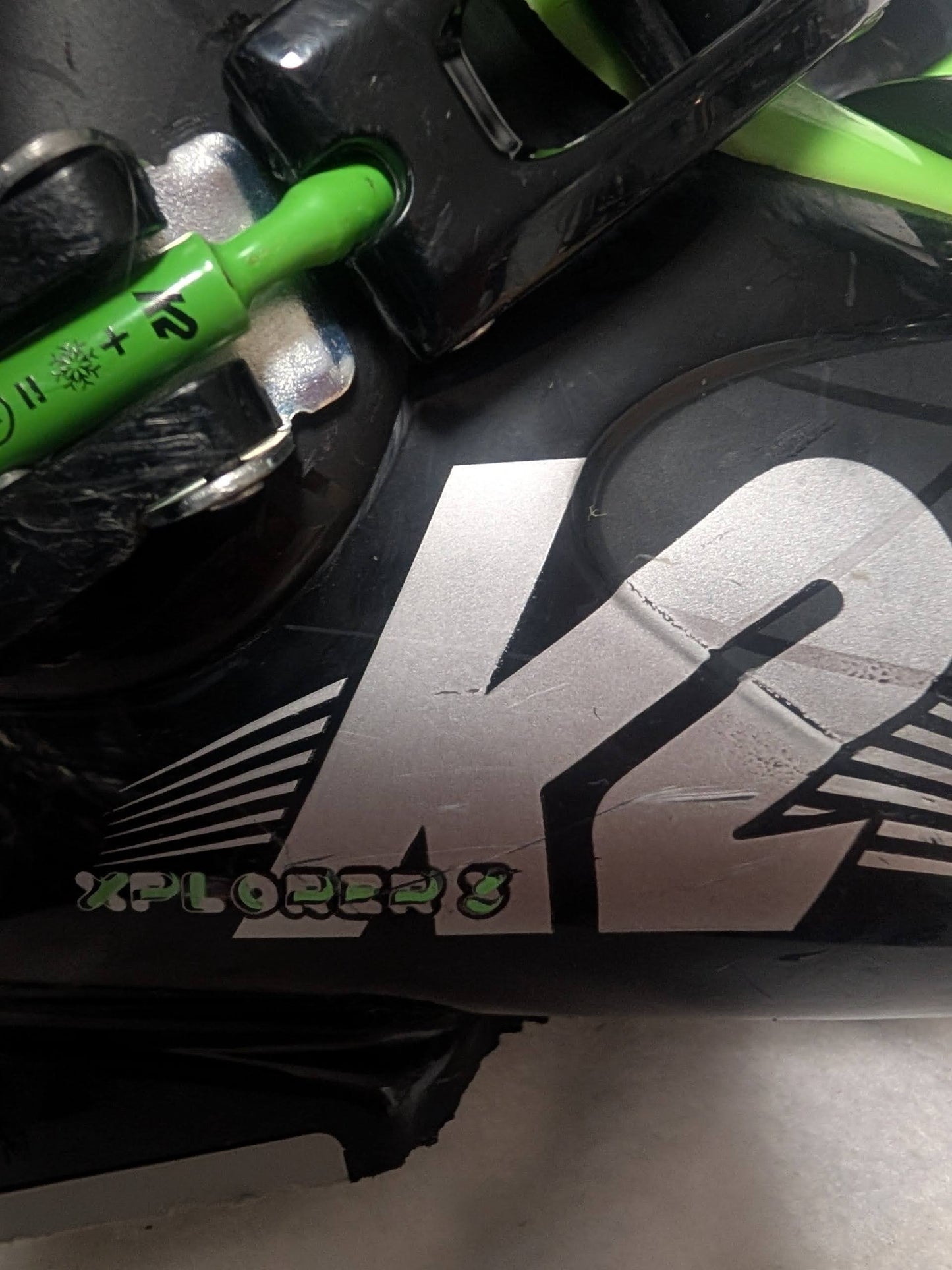 K2 Xplorer Ski Boots Size 25.5? Color Black Used