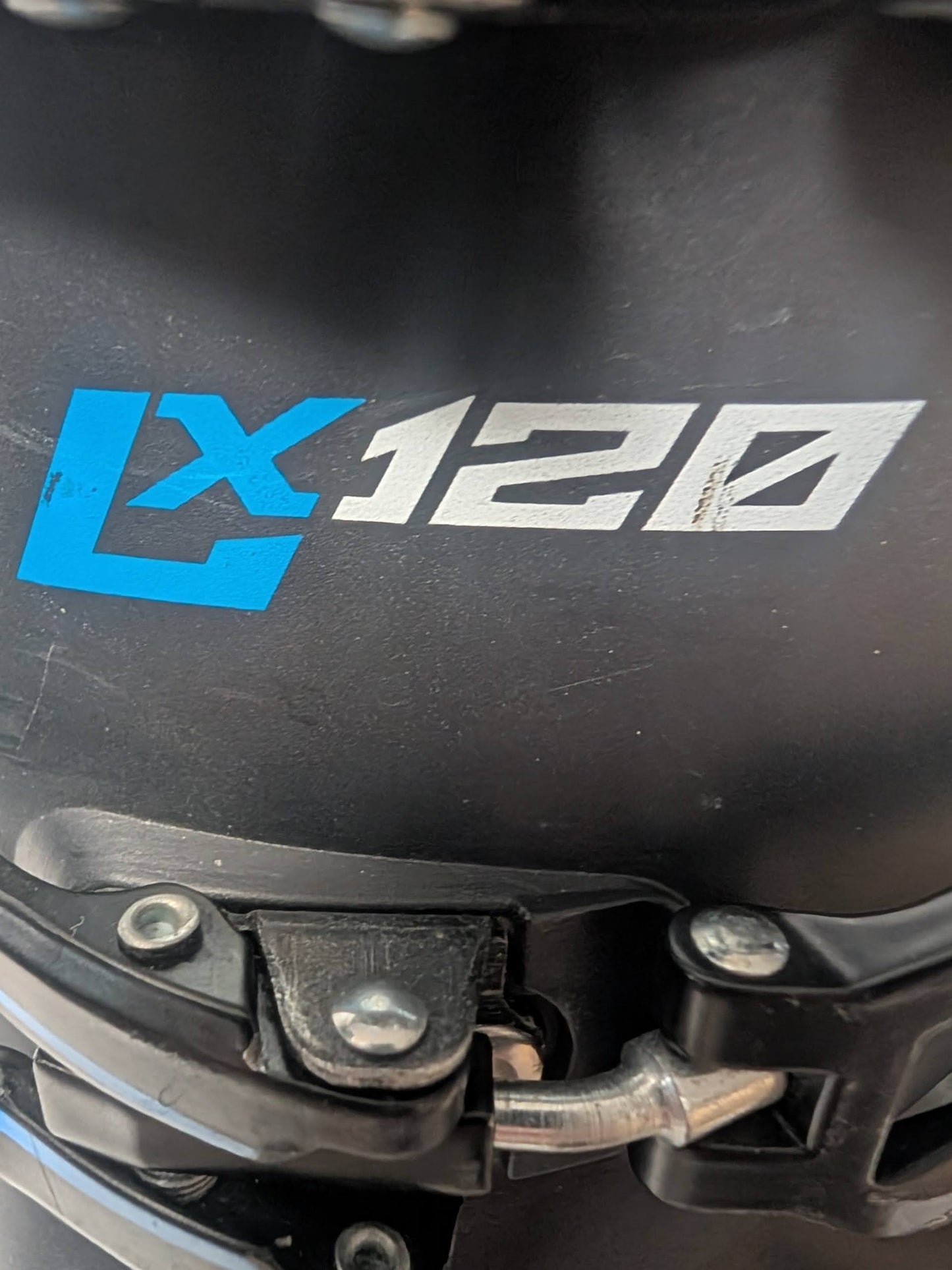 Lange LX120 Ski Boots Size 27.5 Color Black Condition Used