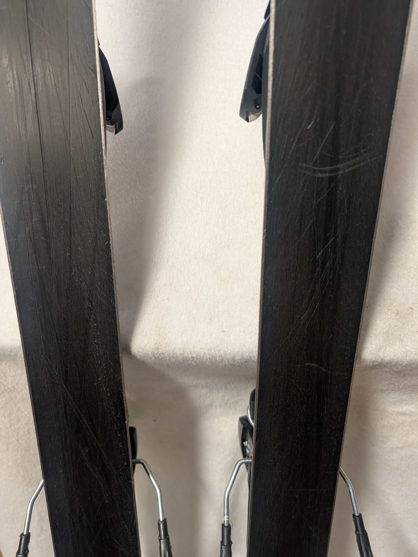 Salomon QST Jr Skis w/Marker Bindings Size 150 Cm Blue Used