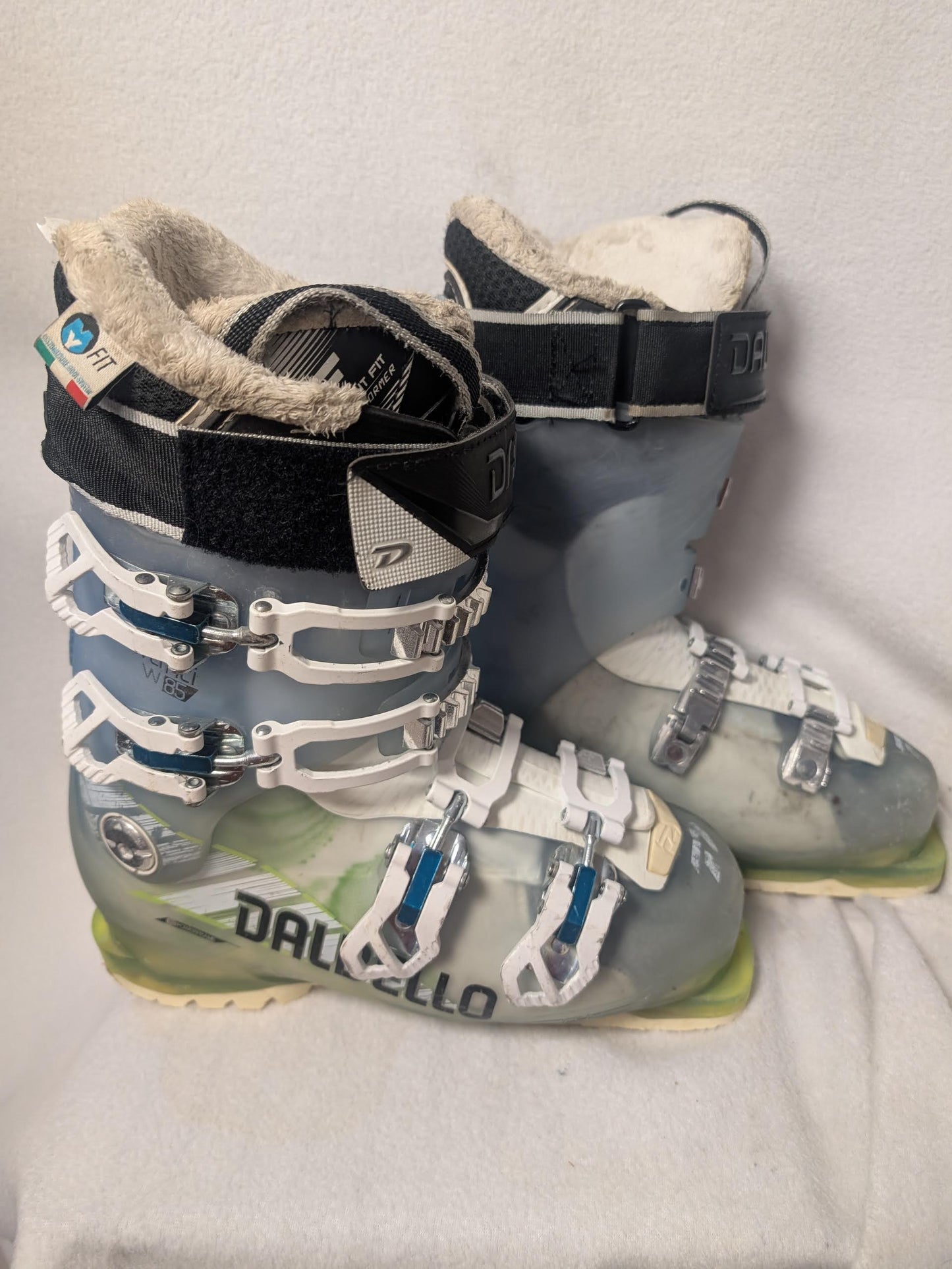 Dalbello Avanti W85 Ski Boots Size 24.5 Color Green Condition Used